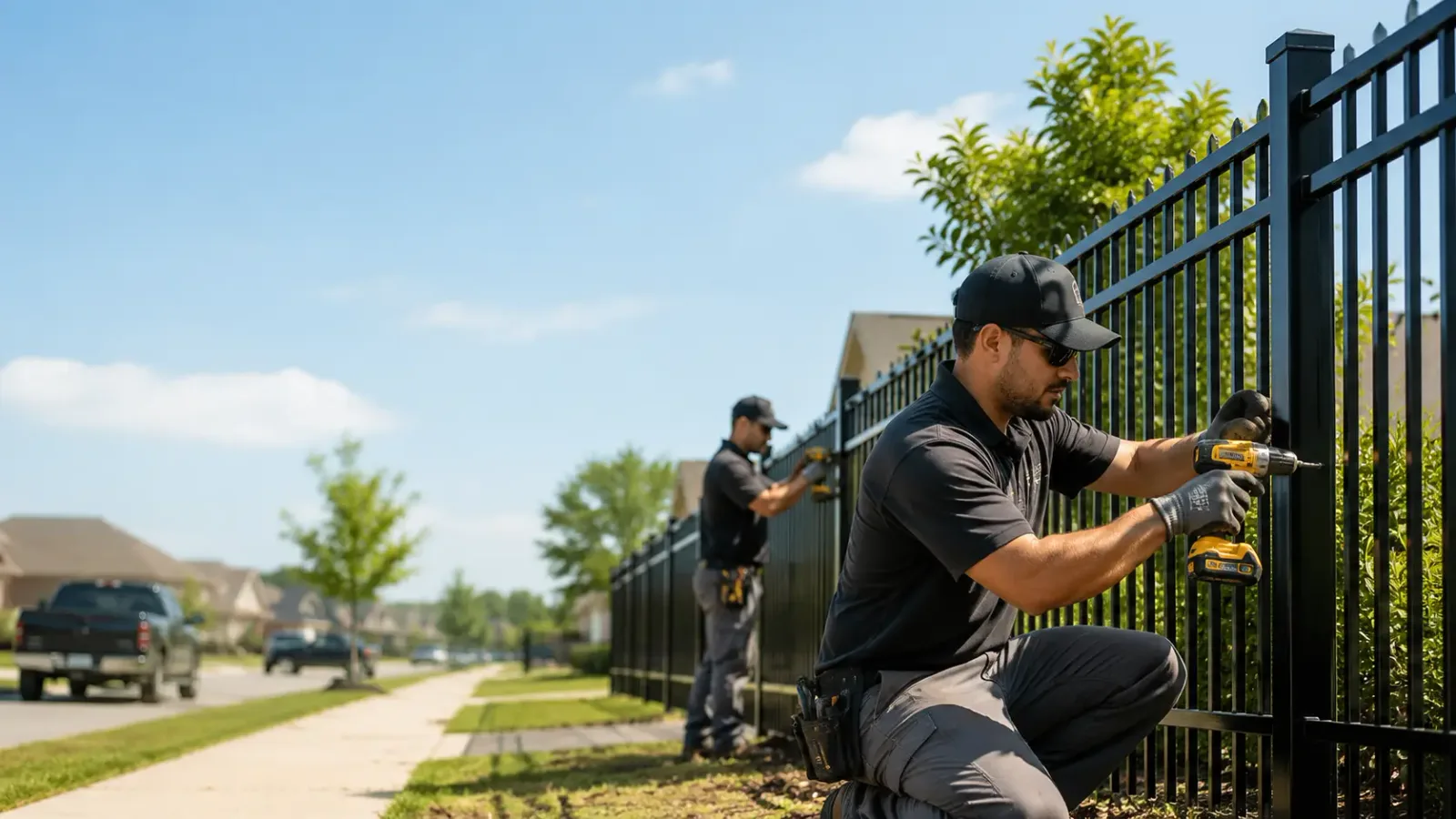 Metal Fence Installation in Athens, IL